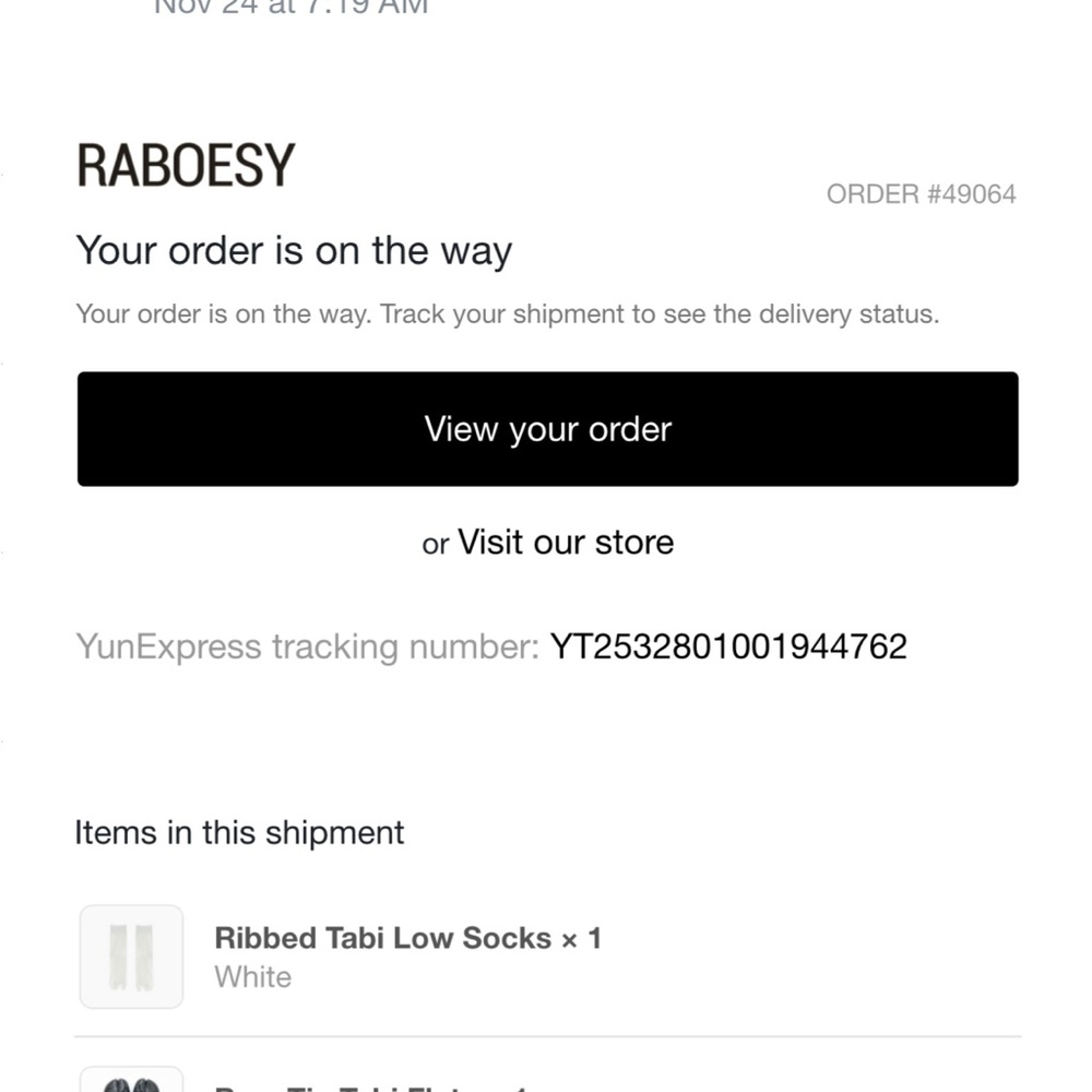Raboesy Tabi Flats + free Tabi socks - Picture 5 of 5